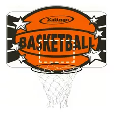 Tabela Basquete Basketball Cesta Aro Aço Mdf P/ Bola Oficial