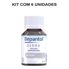 Kit Bepantol Derma Solução Restauradora Capilar 6un De 50ml