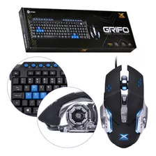 Mouse Gamer Profissional Para Computador + Teclado Vinik