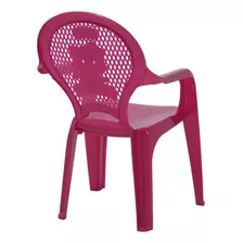 Cadeira Infantil Catty Tramontina Cor Rosa-chiclete