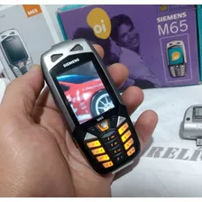 Celular Siemens M65 Rally Dos Sertões Relíquia Caixa Antigo