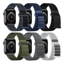 Correas Elásticas De Nylon Wjk Para Apple Watch 44mm, 40mm,