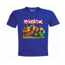 Poleras Roblox Personajes, 100% Algodón Premium 