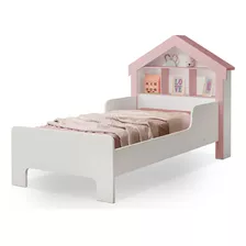 Berço Cama Princesa Cristal C/organizador Rosa- Frete Grátis