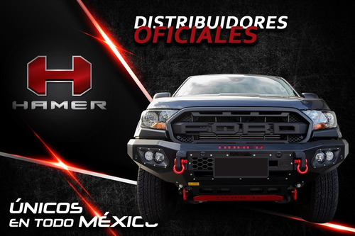 Defensa Hamer Serie King Con Faros Led Ford Ranger 2016-2022 Foto 3