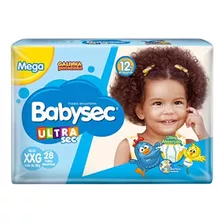 Fralda Infantil Babysec Ultra Mega Xxg C/28