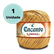 Linha Encanto 128mts Circulo - Cor 7577 Dourado