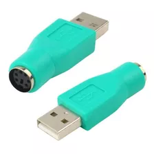 Adaptador Otg Usb M Acho X Ps2 Femea Pc