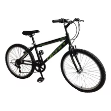 Bicicleta Okan Onix R 24 Negra Niños O Jóvenes 