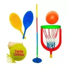 Tenis Orbital +accesorio Basquet Pelota Serabot Sweet Market