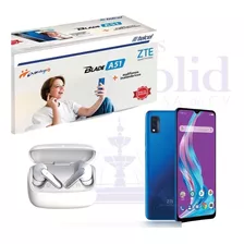 Zte Blade A51 Azul + Audifonos De Regalo