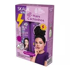  Kit Shampoo E Condicionador Mais Cachinhos Infantil Skala