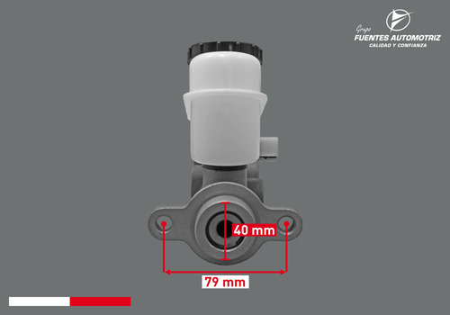 Cilindro Maestro De Frenos Para Ford Ranger L4 2.3 1990-1994 Foto 4