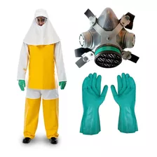 Conjunto Para Detetização Proteção Quimica Epi