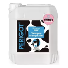 Shampoo Milk Branqueador 5 Litros Perigot Cães Gatos Pet