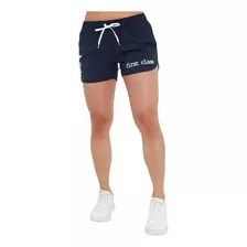 Bermuda Short Feminino Txc Xsweat Marinho Tactel - Ref.23150