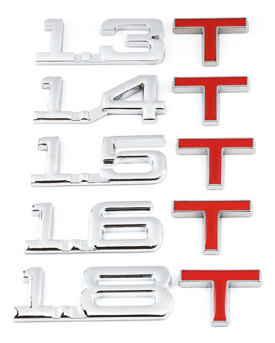 Para Para Bmw Mercedes Ford Audi Toyota Metal 1.6t Sticker Foto 3