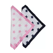 Bacati 2 Piezas Estrellas Ikat Muselina Mantas De Seguridad