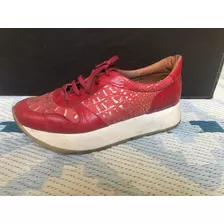 Zapatillas Cuero Vacuno Ash Excelente Estado Muy Poco Uso