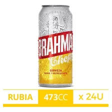 Cerveza Brahma 473ml Lata X24u. Combox