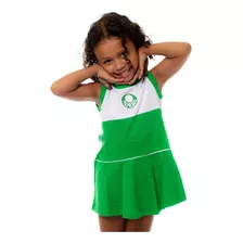 Vestido Infantil Palmeiras Regata Oficial