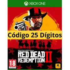 Red Dead Redemption 2 - Código 25 Dígitos Xbox One-sx/ss