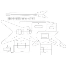 Gpc Electric Guitar Routing Template - Ml