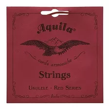 Serie Aquila Rojo Aq-90 Para Ukelele Y Banjo - De Alto G - C