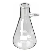 Erlenmeyer 250ml Con Desprendimiento Lateral