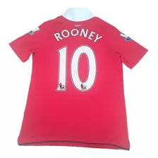 Camisa Manchester United Home 2010/2011 #10 Rooney