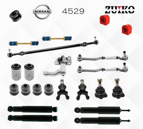 Kit Barras, Brazos Y Rotulas Nissan Pick Up 720 4x2 Foto 2