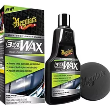 3-in-1 Liquid Wax Kit - 16 Oz Bottle And Foam Applicato...