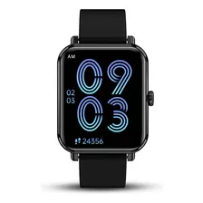 Smartwatch Reloj Inteligente Stf Kronos Ultimate Amoled Color De La Caja Negro Color De La Correa Negro Color Del Bisel Negro Diseño De La Correa Silicona