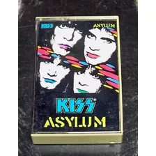 Kiss Cassette Asylum Made In Usa 1985 Polygram Impecable 