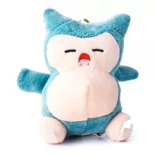 Peluche Pokemon Anime Snorlax Con Llavero 12cm Peluchito Imp