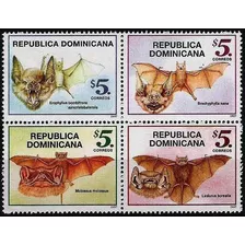 Fauna - Murcielagos - Republica Dominicana - Serie Mint