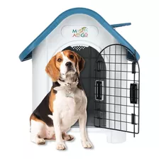 Casa Para Perro Térmica Mascoamigo Con Puerta Razas Chicas