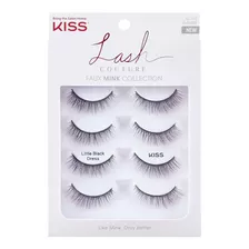 Kiss Lash Couture Imitacion Vison - Mini Vestido Negro Mul