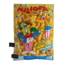 Kit 10 Un De Salgadinho Miliopã Pacote 200g Sabor Queijo