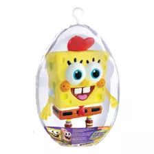 Boneco Bob Esponja No Ovo De Páscoa Médio Brinquedo Infantil Articulado De Vinil - Lider Brinquedos