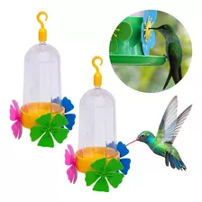 Bebedouro Para Pássaros Beija-flor 200ml Colorido 2 Unidades