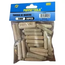 Tarugo Madera 8mm Bolsa 50und Super Calidad!!!