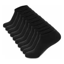 Paquete Docena Calcetines 12 Piezas Tin Caballero Negro Liso