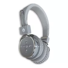 Auriculares Inova Inalámbricos Bluetooth + Cable Usb Color Gris