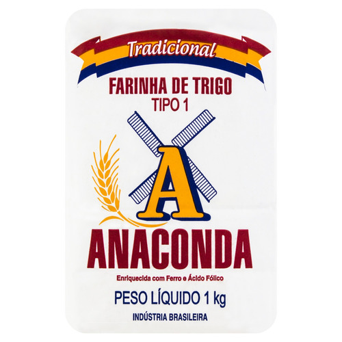 Farinha Anaconda  De Trigo 1 Kg
