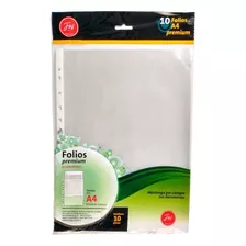 Folio A4 Premium 80 Micrones Paquete X10 U Fw Staac