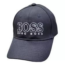 Gorras Boss Negra Con Letras Blancas