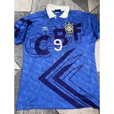 Camisa Seleção Brasileira Umbro Brasil 1993 / 1994 Azul