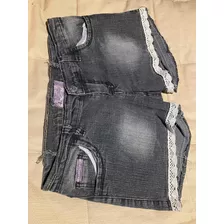 Shorts Jean Mujer 5x 14000