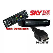 Sky Pré Pago Hd Tv Com Hdmi + Recarga Digital 30 Dias